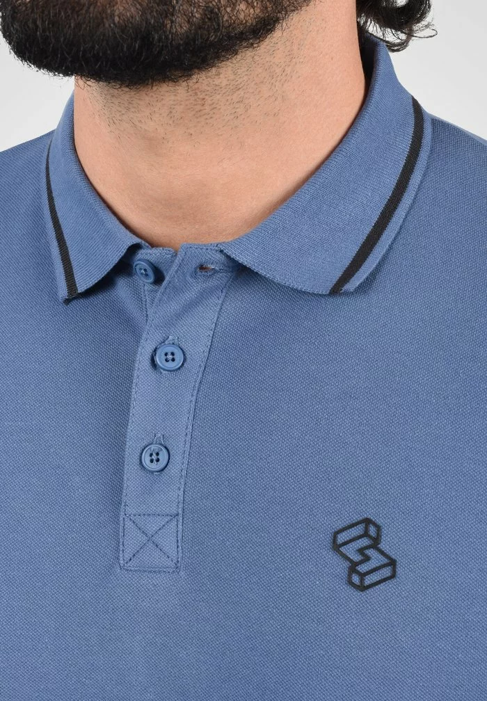 Solid SDTEE - Polo - Federal Bl 4 Solid SDTEE - Polo - Federal Bl – Image 4