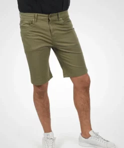 Solid SDSHORTS - Short En Jean - Dusty Olive