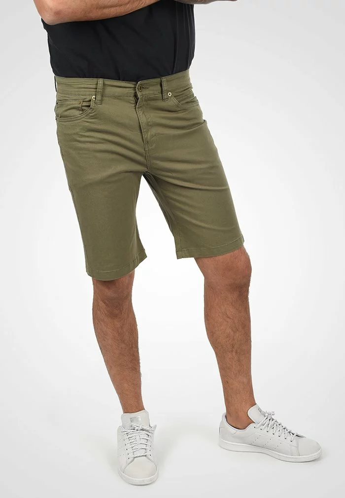 Solid SDSHORTS - Short En Jean - Dusty Olive 1 Solid SDSHORTS - Short En Jean - Dusty Olive