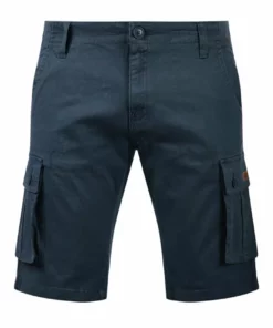 Solid SDLAURUS - Short - Blue -Élégance Boutique c49f6009426c416d8601a8a1fbf0c981