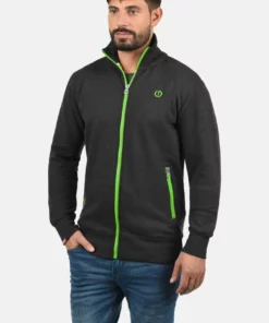 Solid SDBENNTRACK - Sweat à Capuche Zippé - Dark Grey