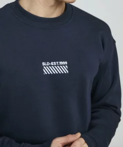 Solid SDRUBIO - Sweatshirt - Insignia Blue -Élégance Boutique c4f95494f41f4db8a4e8376cf24eab34