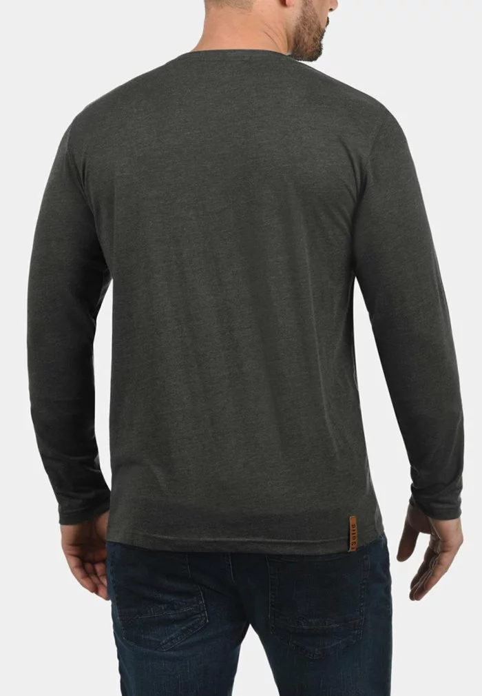 Solid SDVOLKO - T-shirt à Manches Longues - Dark Grey 2 Solid SDVOLKO - T-shirt à Manches Longues - Dark Grey – Image 2