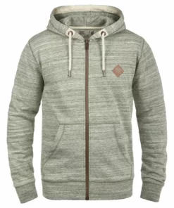 Solid SDCRAIG - Sweat à Capuche Zippé - Ivy Green -Élégance Boutique c5866a06076249169e12b0618253aecb