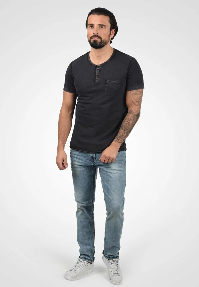 Solid SDTEE - T-shirt Basique - Black 2 Solid SDTEE - T-shirt Basique - Black – Image 2