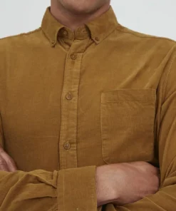 Solid SDJUAN LS CORDUROY 21104208 - Chemise - Roasted Pecan -Élégance Boutique c5eb8da6983b4ec481287d335226134e