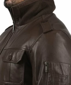 Solid SDFAMASH - Veste En Cuir - Brown 8 Solid SDFAMASH - Veste En Cuir - Brown -Élégance Boutique c61840e4f18141628b5c9245d9df5d87