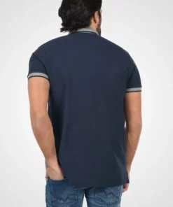 Solid SDCORBIN - Polo - Faded Blue -Élégance Boutique c64fd365180c449d83006c9e4d5bb05a