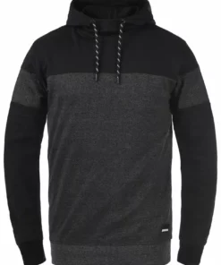Solid SDBEKIR - Sweat à Capuche - Black -Élégance Boutique c67075fbb3ca452e85f1c189579c857e