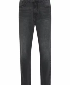 Solid Jean Droit - Black Vintage Denim -Élégance Boutique c68c90bc79814c938a714c354baa215a