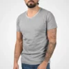Solid SDNED - T-shirt Imprimé - Grey Melange