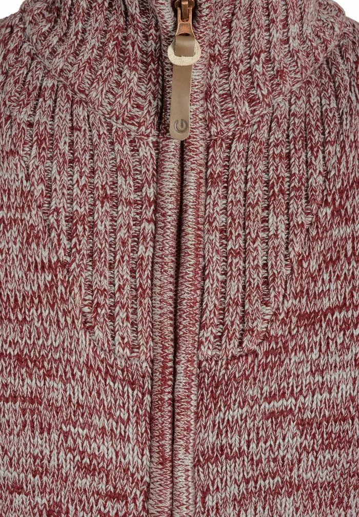 Solid SDPOMEROY - Gilet - Wine Red 4 Solid SDPOMEROY - Gilet - Wine Red – Image 4