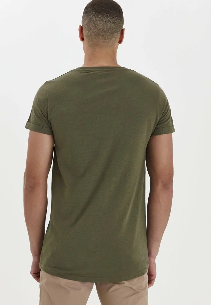 Solid SDLONGO - T-shirt Basique - Ivy Green 3 Solid SDLONGO - T-shirt Basique - Ivy Green – Image 3