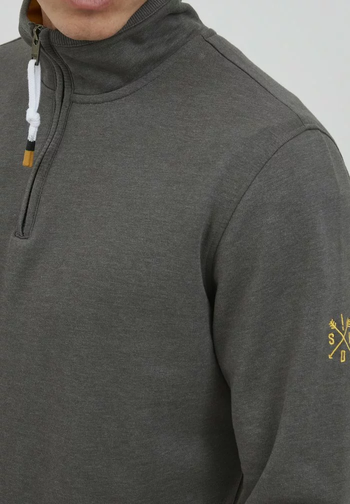 Solid SDKARAN - Pullover - Gray Melange 4 Solid SDKARAN - Pullover - Gray Melange – Image 4