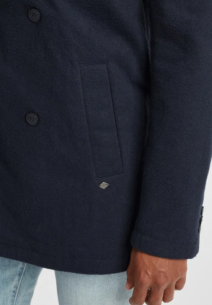 Solid SDPINTO - Manteau Court - Insignia Blue 6 Solid SDPINTO - Manteau Court - Insignia Blue – Image 6