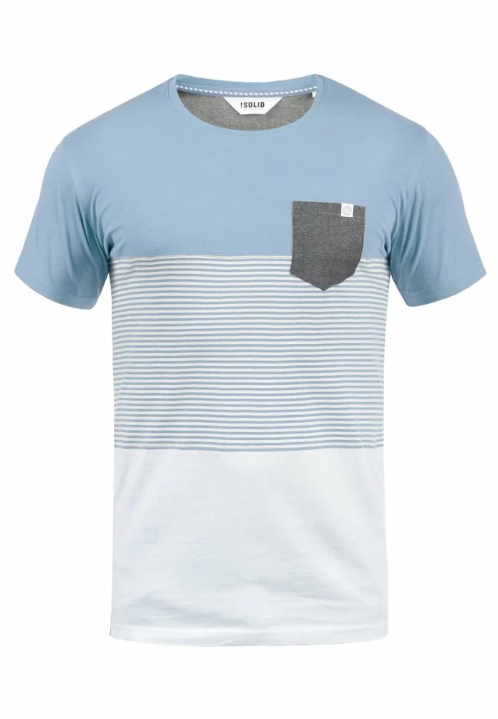 Solid SDMALTE - T-shirt Imprimé - Sky Blue 4 Solid SDMALTE - T-shirt Imprimé - Sky Blue – Image 4