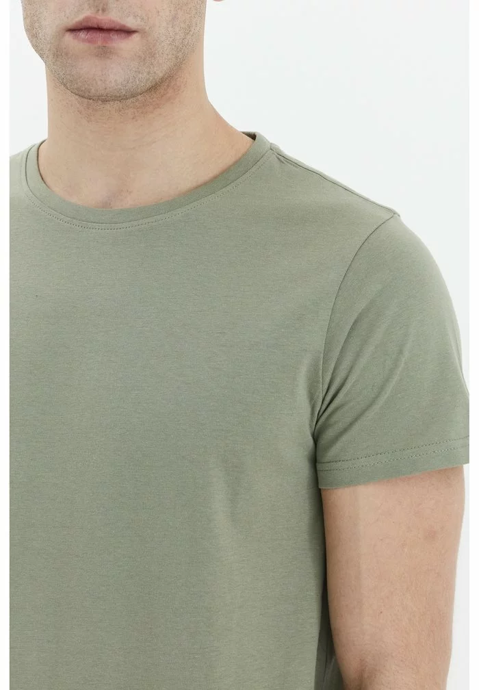 Solid SDPEKO - T-shirt Basique - Hedge Green 4 Solid SDPEKO - T-shirt Basique - Hedge Green – Image 4