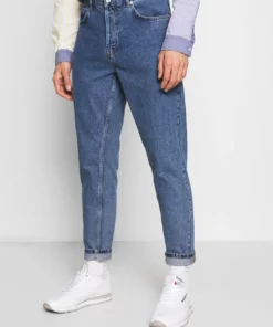 Solid DAD FIT - Jeans Fuselé - Blue