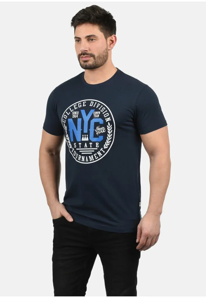 Solid SDYORK - T-shirt Imprimé - Insignia B 1 Solid SDYORK - T-shirt Imprimé - Insignia B