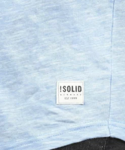 Solid SDFIGOS - T-shirt Basique - Sky Blue 7 Solid SDFIGOS - T-shirt Basique - Sky Blue -Élégance Boutique ce5f2cf1c243404da92970fd9399db56
