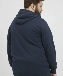 Solid SDTAMBO BT - Sweat à Capuche Zippé - Blue -Élégance Boutique ceb543ed6993470c8482130b34a6b68f