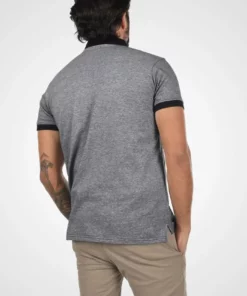 Solid PANOS - Polo - Black Melange -Élégance Boutique cfd776bf5ebc43288b01d71244ab68e9