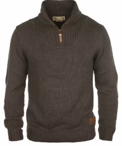 Solid SDPETRO - Pullover - Coffee Bean Melange