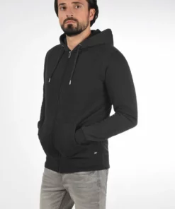 Solid SDBERTIZIP - Sweat à Capuche Zippé - Dark Grey