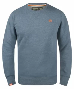 Solid SDBENN - Sweatshirt - Grey/blue -Élégance Boutique d0ee93b30db04482ac10c264b3bb0fd5