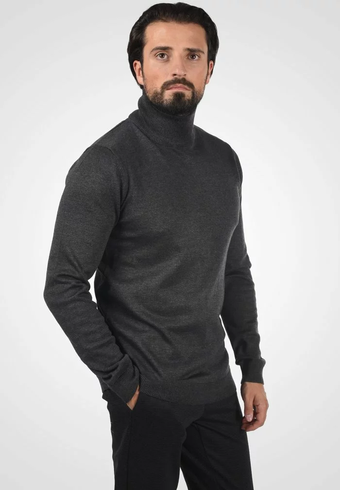 Solid SDAGRIO - Pullover - Dark Grey Melange 1 Solid SDAGRIO - Pullover - Dark Grey Melange