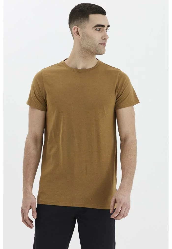 Solid SDPEKO - T-shirt Basique - Dull Gold 1 Solid SDPEKO - T-shirt Basique - Dull Gold
