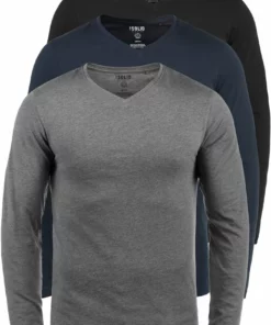 Solid SDBASIL - T-shirt à Manches Longues - Multicoloured -Élégance Boutique d2b3dbe315ae415e9fb246bab53dd58d