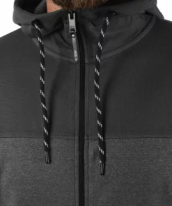 Solid SDBARIS - Sweat à Capuche Zippé - Forged Iron -Élégance Boutique d32ba5ec76b74e3d90cbe4e4aeeccdda