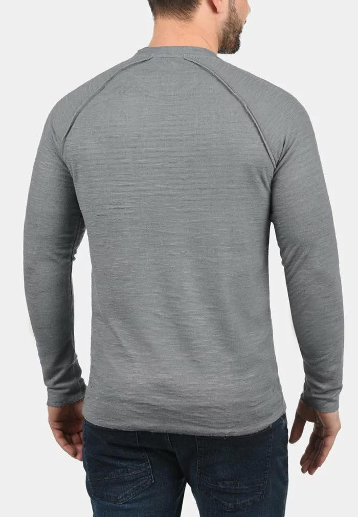 Solid SDDON - Sweatshirt - Mid Grey 2 Solid SDDON - Sweatshirt - Mid Grey – Image 2
