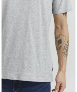 Solid ARCHIE - T-shirt Imprimé - Light Grey Melange 11 Solid ARCHIE - T-shirt Imprimé - Light Grey Melange -Élégance Boutique d370ffbef81b4e9e87d55c349101d539