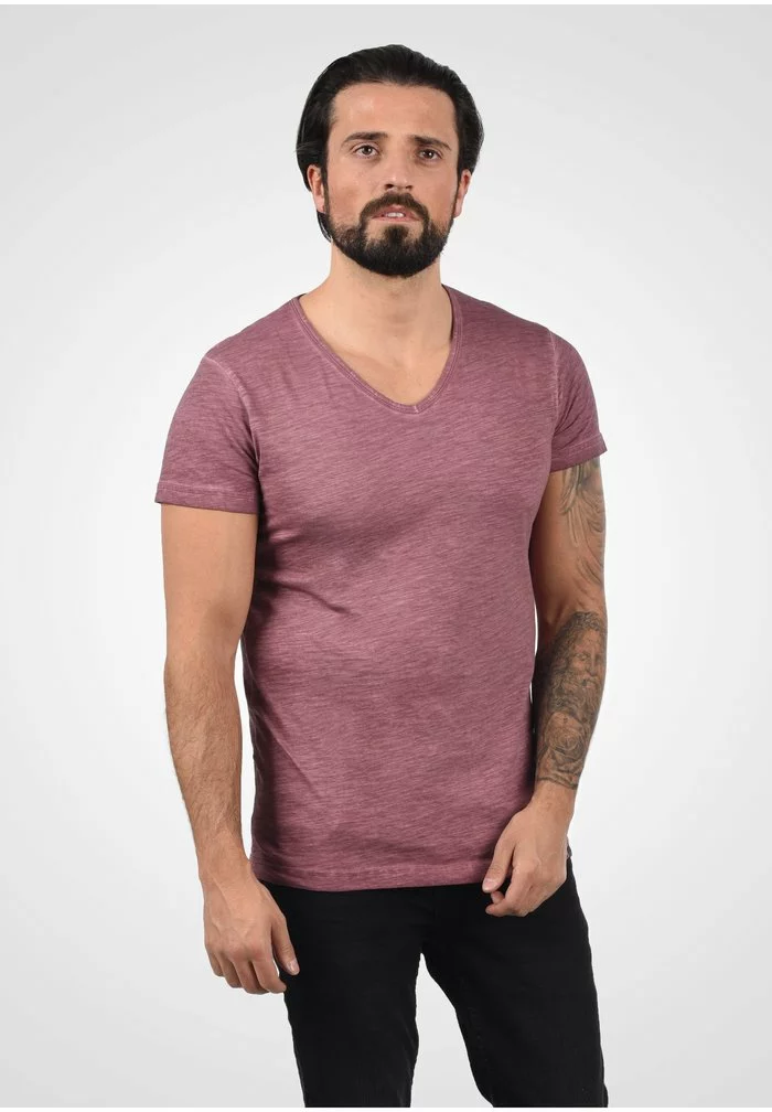 Solid CONLEY - T-shirt Imprimé - Wine Red 1 Solid CONLEY - T-shirt Imprimé - Wine Red