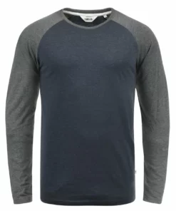 Solid SDBASTIEN - T-shirt à Manches Longues - Blue Gr M -Élégance Boutique d456189b045c4fa69a691b1e672d6333