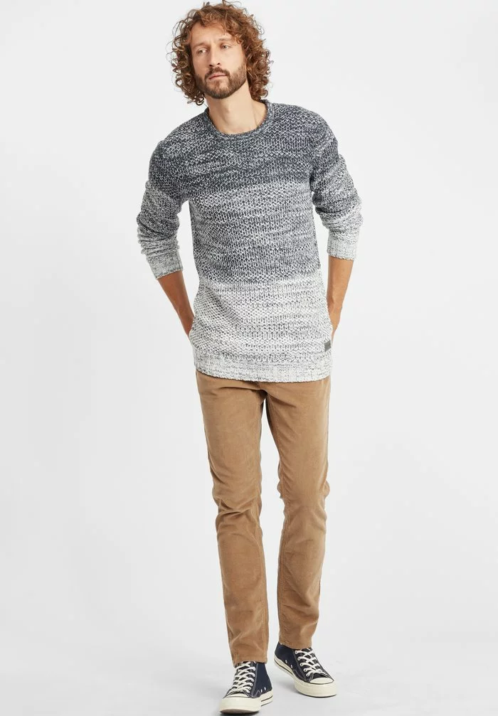 Solid SDAYTON - Pullover - Insignia Blue Melange 2 Solid SDAYTON - Pullover - Insignia Blue Melange – Image 2