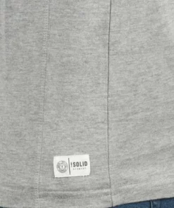 Solid DORIAN - T-shirt Basique - Med Grey M -Élégance Boutique d633352f94a74162b01b04d3a9f67f37