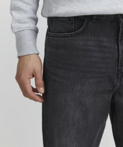 Solid Jean Droit - Black Vintage Denim -Élégance Boutique d688d01a7711435383d6befaf78c8798