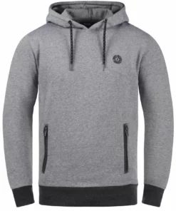 Solid SDRAFFA - Sweat à Capuche - Dark Grey Melange -Élégance Boutique d6a4ca84dd0e4912825b14a7b8609155
