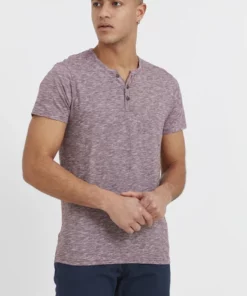 Solid SDSIGOS - T-shirt Basique - Wine Red