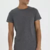 Solid SDLONGO - T-shirt Basique - Grey Melange