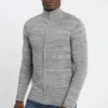 Solid SDSTRUAN CARDIGAN - Gilet - Grey Melange