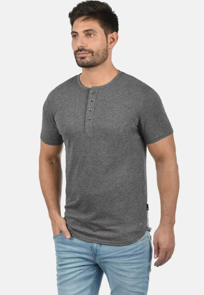 Solid SDTHAI - T-shirt Imprimé - Dark Grey 1 Solid SDTHAI - T-shirt Imprimé - Dark Grey