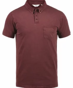 Solid SDPAT - Polo - Wine Red -Élégance Boutique d92d8b8188ac4ecdb758a3524c70488e