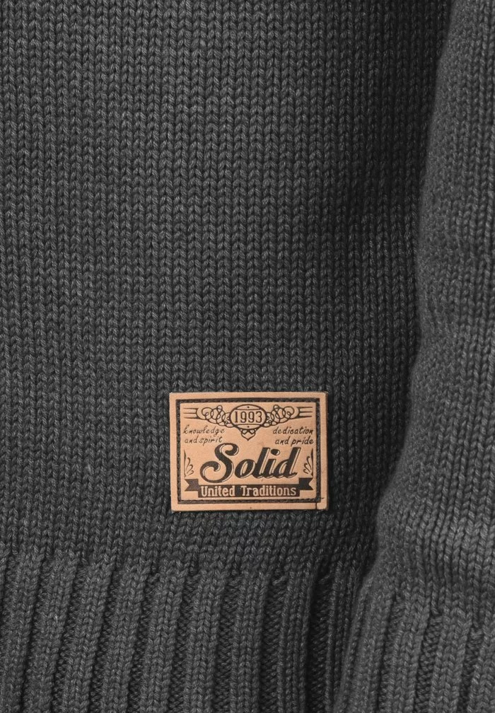 Solid SDPOUL - Gilet - Dark Grey 4 Solid SDPOUL - Gilet - Dark Grey – Image 4