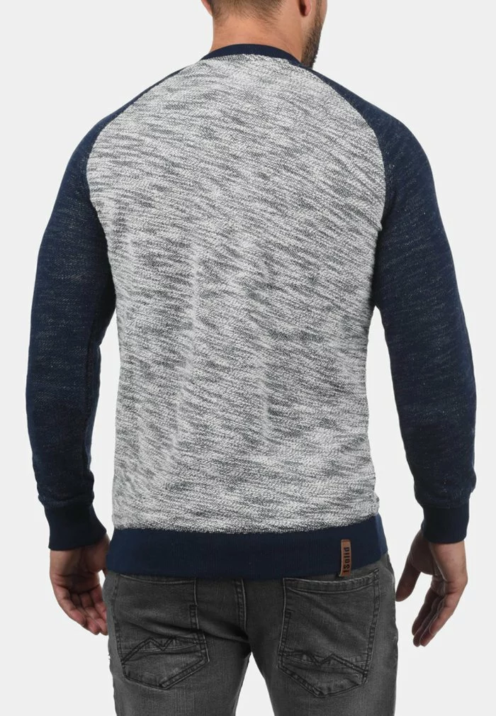 Solid SDFLOCKER - Sweatshirt - Dark Blue 2 Solid SDFLOCKER - Sweatshirt - Dark Blue – Image 2