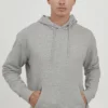 Solid SDMASON HOOD 21106758 - Sweatshirt - Light Grey Melange