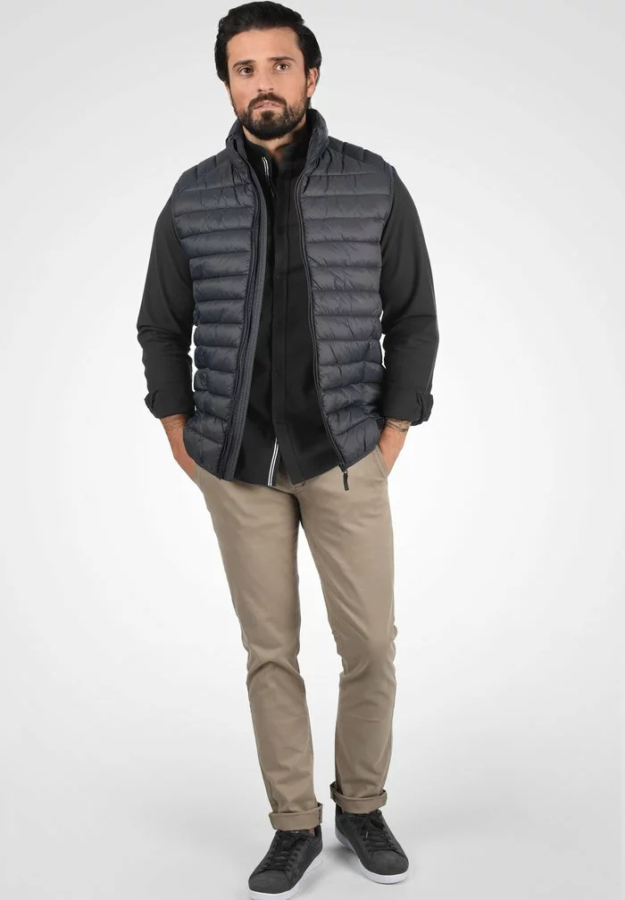 Solid ALLION "SLIM FIT" - Chemise - Forged Iron 4 Solid ALLION "SLIM FIT" - Chemise - Forged Iron – Image 4